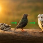 Barn owl food web showing plants, small mammals, predators, scavengers, and decomposers