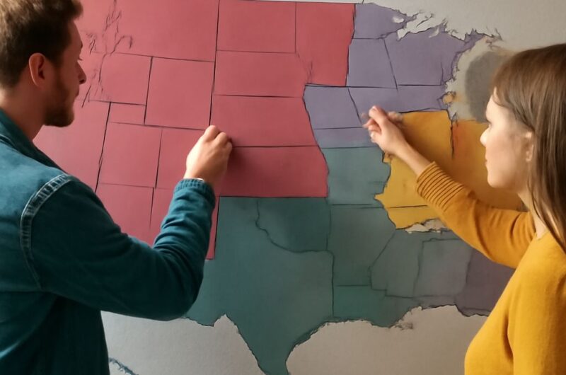 Major U.S. climate regions shaped by latitude, oceans, elevation, and mountains