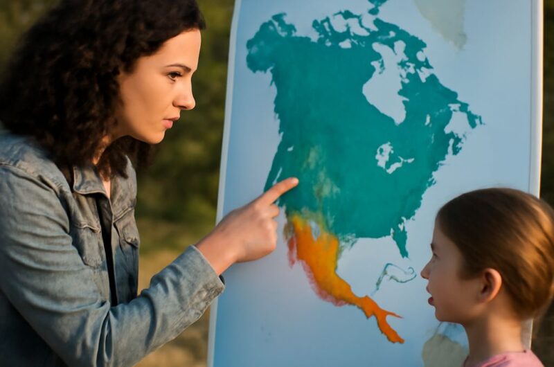 Map showing major U.S. climate regions and their approximate boundaries
