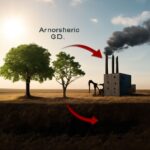 Diagram illustrating how biomass energy works