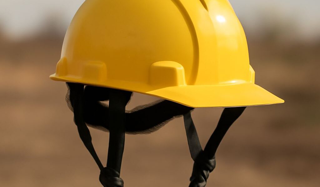 A lift hard hat showcasing its design and features