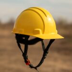 A lift hard hat showcasing its design and features