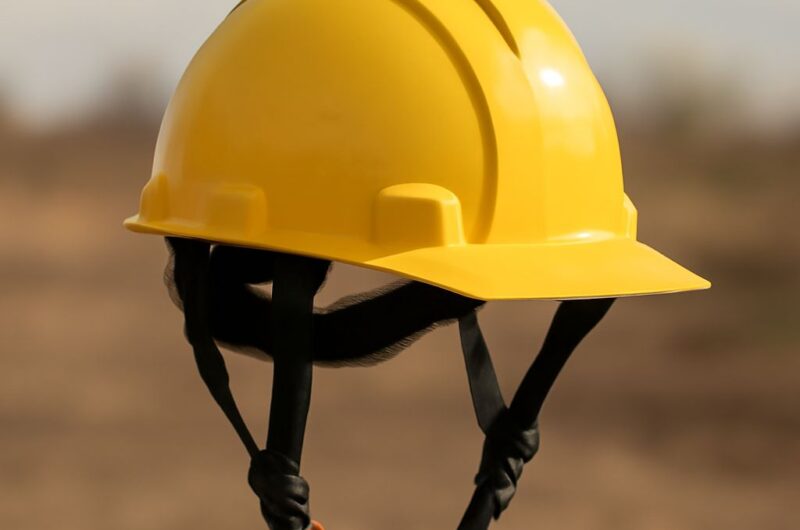 A lift hard hat showcasing its design and features