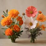 A variety of native flowers representing different months