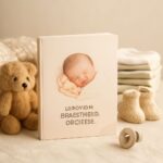 Collection of sustainable baby essentials