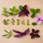 Various Tradescantia plants in their natural habitat